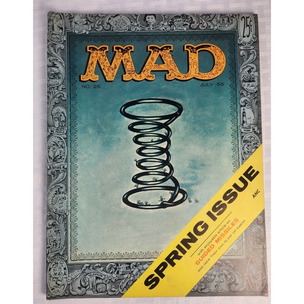 Vintage Mad Magazine #28 1956 Comic  VERY FINE